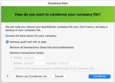 Image showing Condense Data