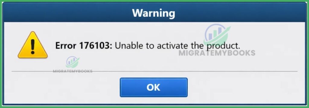 QuickBooks QBPOS Error 176103
