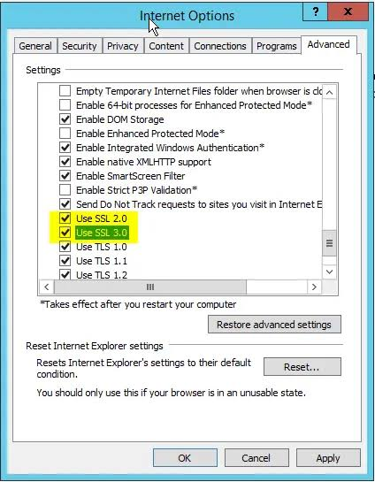 QuickBooks Error 12031: How to Fix Payroll and Update Issues 3 Image showing internet options window