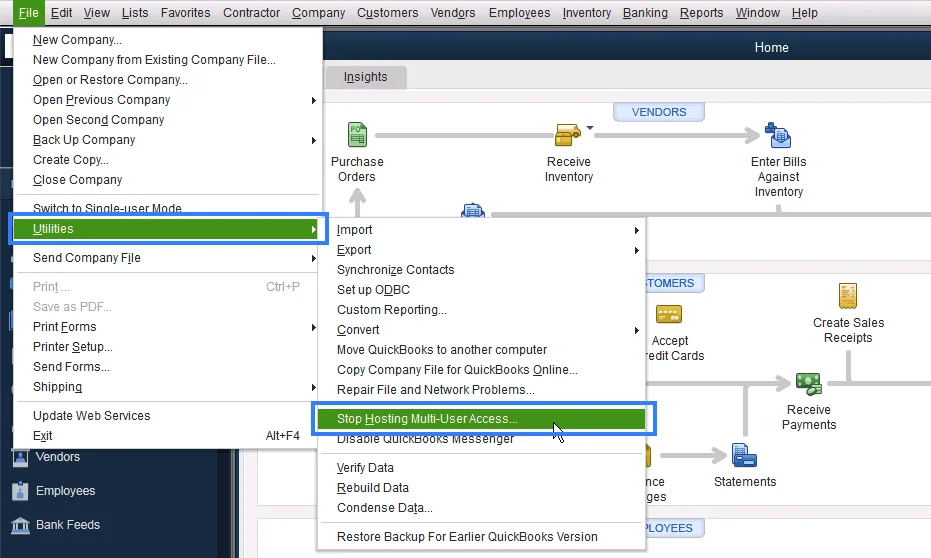 Stop Hosting Multi-user access