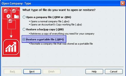 QuickBooks Error 6177: Quick solution to Path Access Issues 3 Restore portable file