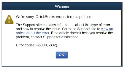 QuickBooks Error 6000, -832: Ultimate Guide To Network Path Issue 1 Quickbooks error 6000 -832