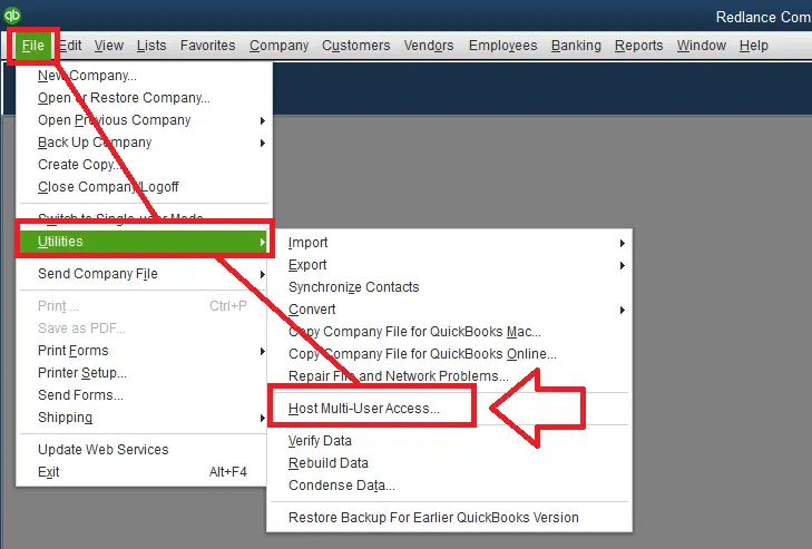 Host Multi-user access