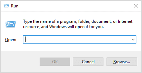 Complete Guide to Resolving QuickBooks Error 1606 on Windows 10 & 11 4 Windows Key + R