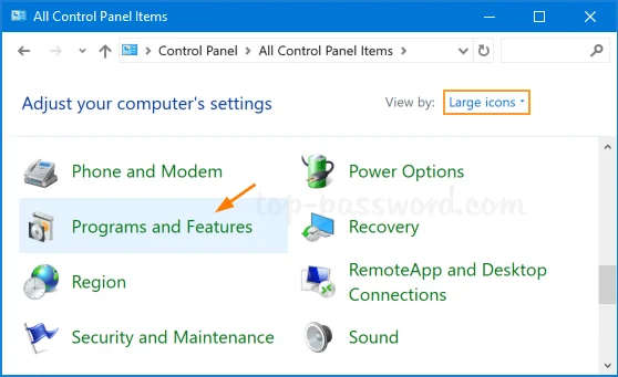 How to Fix QuickBooks Error 1723 on Windows 10 & 11: A Complete IT Deployment Guide 4 Control panel