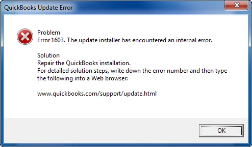 Fixing QuickBooks Error 1603: Windows Installer Guide