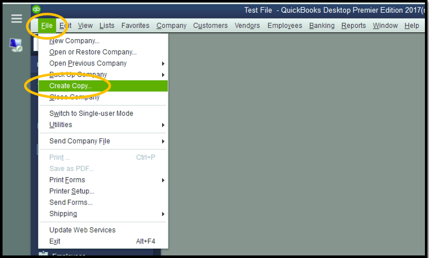QuickBooks Error -6000 -83 Damaged Company File 6 Open QuickBooks and open the company file.