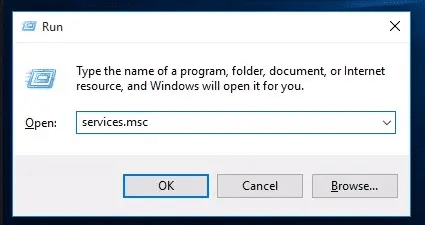 QuickBooks Error -6000 -301 Access Error 7 services.msc