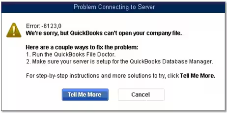 QuickBooks Error 6123 Fix | Causes, Symptoms & Solutions
