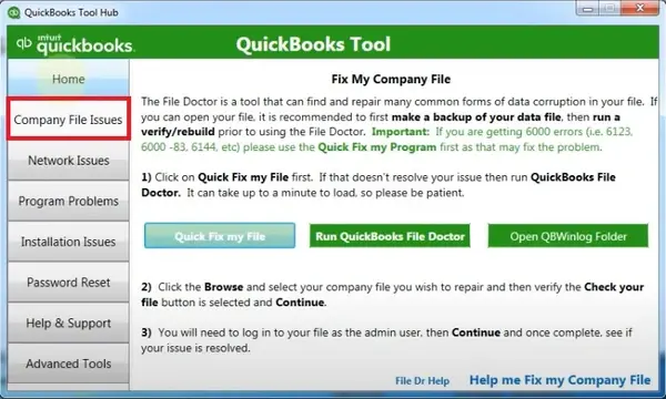 Quickbook Tool Hub