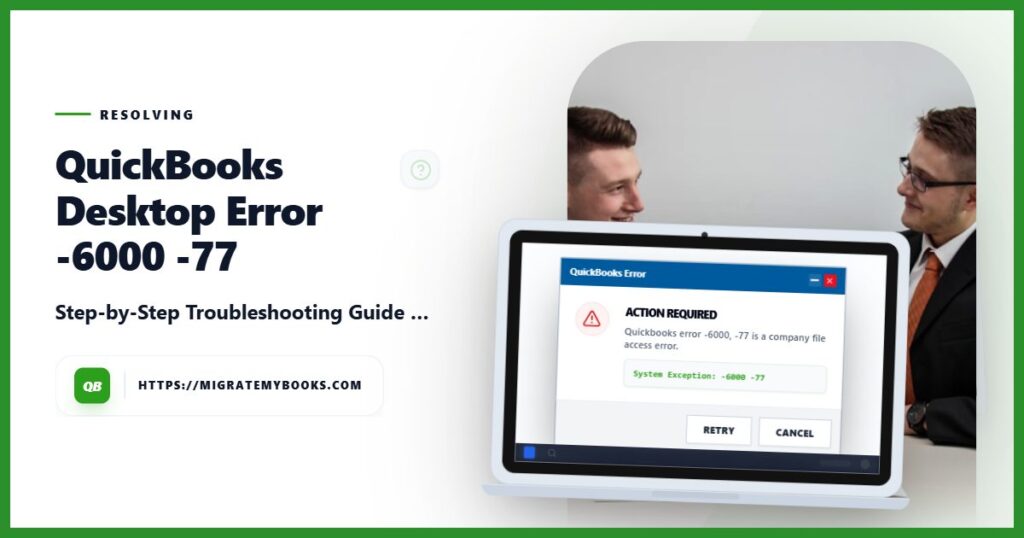 QuickBooks Error -6000 -77 When Opening Company File 1 Quickbooks error -6000, -77