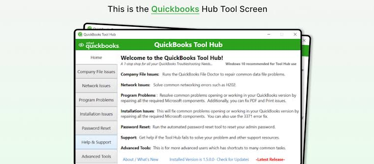 QuickBooks Error 12031: How to Fix Payroll and Update Issues 8 Image showing QuickBooks Tool Hub